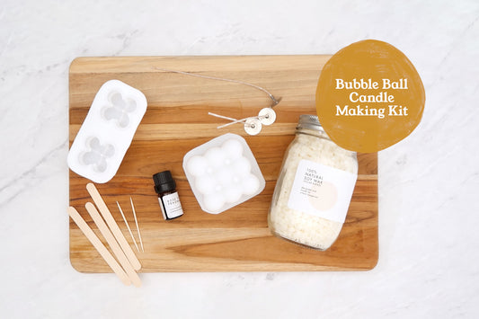 Bubble Ball Candle Kit Tutorial